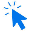 Arrow click icon